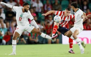 Marruecos vs Paraguay amistoso internacional