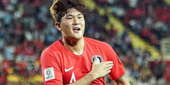Segunda Camiseta Corea del Sur Jugador Kim Min-Jae 2022